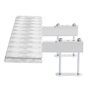 DURAFORCE 6"x30" Heavy-Duty Aluminum Boat Trailer Step Frame Mounting Bolt-On Step Surface