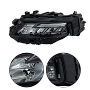 DURAFORCE Left/Driver Side Headlight Assembly For Nissan Rogue S 2021-23 Headlamp Full LED