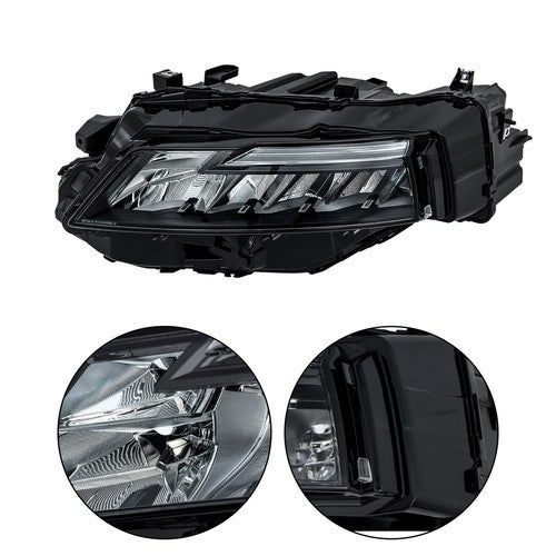 DURAFORCE Left/Driver Side Headlight Assembly For Nissan Rogue S 2021-23 Headlamp Full LED