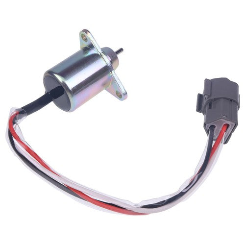 DURAFORCE Fuel Stop Solenoid Valve For John Deere 3203 4105 3032E 3036E 3038E 12V