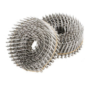 DURAFORCE 15 Degree Wire Coil 2 × .09 Ring Shank Stainless Steel Siding Nail 3600Pcs