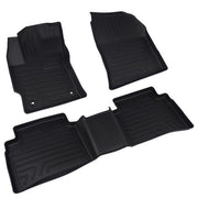 DURAFORCE New Floor Mats for Toyota Corolla Sedan 2020-2025 All Weather Rubber Floor Liner