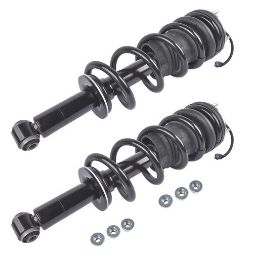 DURAFORCE 2x Rear Shock Struts Assys w/ Magnetic For Escalade Suburban Tahoe Yukon 2021-24