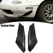 DURAFORCE Front Bumper Canard Splitter Diffuser Spoiler Lip Pair for Mazda 3 6 MX-5 Miata
