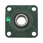 DURAFORCE 6Pcs UCF205-16 Pillow Block Flange Bearing 1" Bore Solid Base Self Aligning