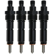 DURAFORCE 4pcs Fuel Injector for Case-IH Dozer Crawler 550E 550G 850D 850E 855D 855E
