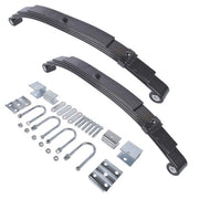 DURAFORCE 3500lb Single Trailer Axle Suspension Kit 1750lb Leaf Springs & Hanger Kit