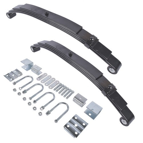 DURAFORCE 3500lb Single Trailer Axle Suspension Kit 1750lb Leaf Springs & Hanger Kit