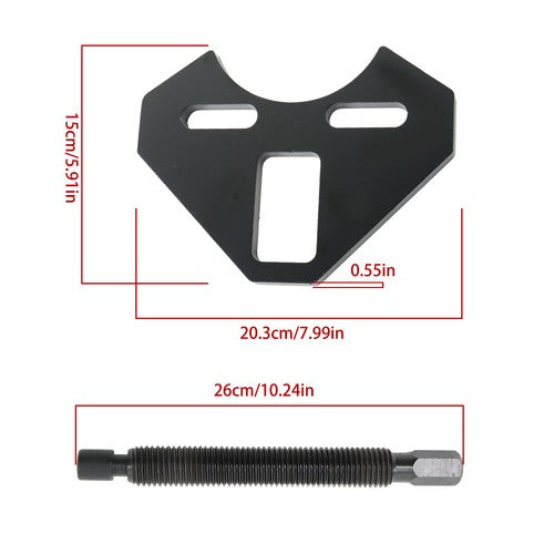 DURAFORCE For Most 5 6 8 Lug Steel Hub Removal Tool Wheel Bearing Hub Remover Plate 40100