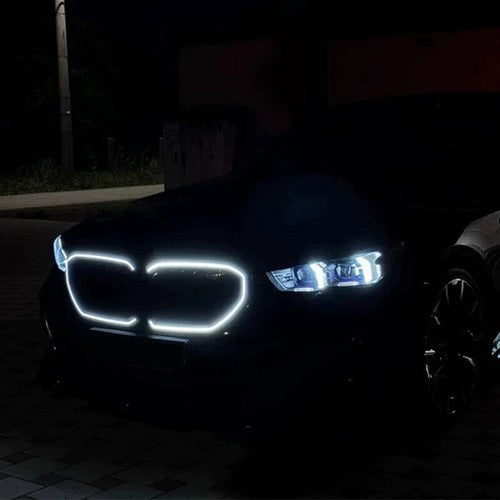 DURAFORCE Front Bumper Grille LED Lights Trim Cover For BMW G20 320i 330i M340i 2023-2025