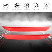 DURAFORCE 2PCS Rear Bumper Reflector Tail Set Left&Right RED For 2016-2017 Honda Accord