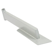 DURAFORCE Right Boat Trolling Motor Mount For Gheenoe W/ Handle Nose Cap Silvery Aluminium