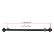 DURAFORCE For trailers Trailer Axle W/U-Bolt Kit 4lug-4' 52' Hub Face 42' SC 2000lb 2Klb