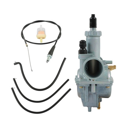 DURAFORCE Carburetor & Throttle Cable For Kawasaki Bayou 220 250 1988-2011 KLF220 KLF250A