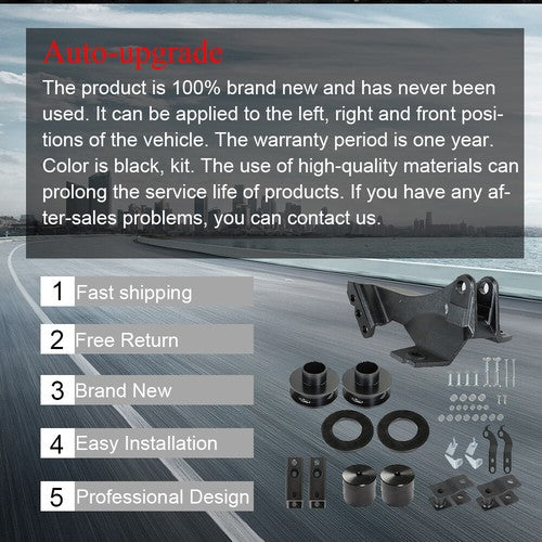 DURAFORCE 2.5" Leveling Kit For 2011-2020 Ford F250 F350 SuperDuty 4WD w/Track Bar Bracket