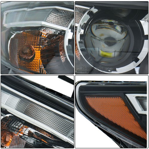 DURAFORCE For Mazda CX-9 2016-2023 Headlight Projector RH LH Side Halogen LED Replacement