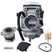 DURAFORCE Carburetor For Yamaha Big Bear 250 & Intake Manifold Carburetor Boot New