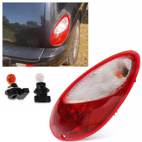 DURAFORCE Tail Light for 2006-2010 Chrysler PT Cruiser Passenger Side with Bulbs 5116222AB