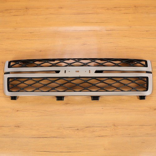 Grille Assembly for 2011 2014 Silverado 2500 HD Silverado 3500 HD Black Chrome