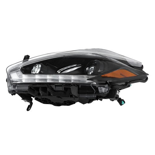 DURAFORCE For 2018 Nissan Murano LH+RH Headlights Headlamps Clear Lens Halogen w/ LED DRL