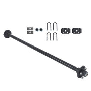 DURAFORCE 4 lug-4' 57' Hub Face Trailer Axle w/ U-Bolt Kit 2000lbs For trailers RVs trucks