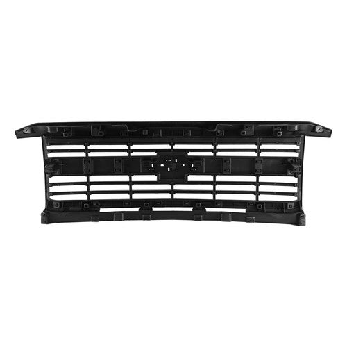 DURAFORCE Fits Silverado 2500 HD 3500 HD 2015-2019 Front Upper Grille Hood Black Painted