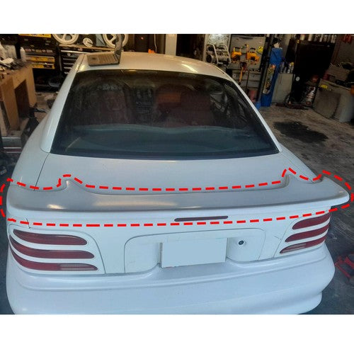 ABS Plastic Rear Wing Spoiler Primed for 1994 1998 Ford Mustang Saleen