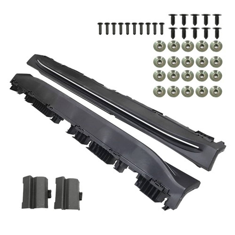 DURAFORCE Pair of Running Boards Side Steps L R for Mercedes Benz GLS X167 2020 2024