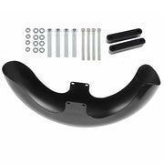 DURAFORCE NEW 23" Wrap Front Fender Gloss Black For Touring Road King Electra Glide FLHR