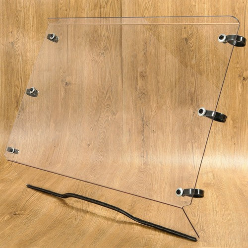 DURAFORCE 0.177" UTV Front Polycarbonate Full Windshield For 15-23 Honda Pioneer 500 520