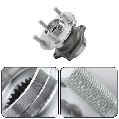DURAFORCE For Subaru Outback 2010-2014 2pc Front + 2pc Rear Wheel Hub Bearing Assemblies