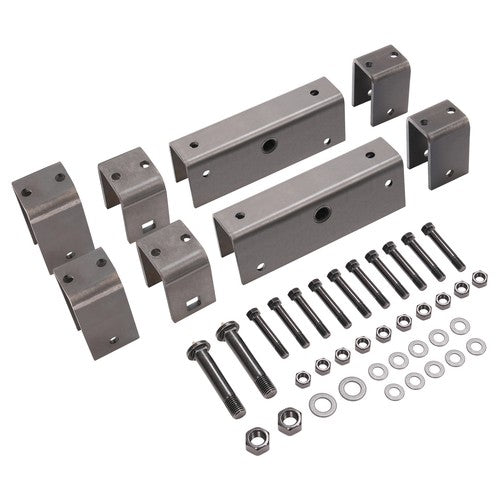 DURAFORCE 2" wide Trailer Slipper Tandem Axle Spring Attaching Hanger Kit 5.2K-8K LBS