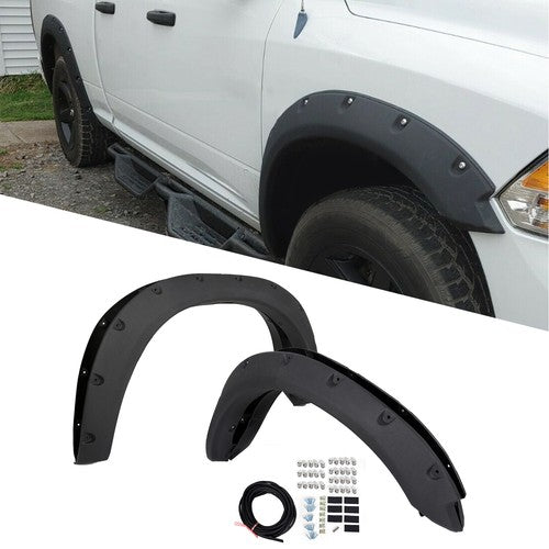 4 Pcs Fender Flares Pocket Rivet Bolt Style Fit For Dodge Ram 1500 Classic 09 23