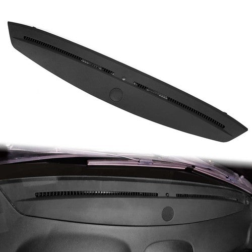 DURAFORCE Black Dash Pad Trim Defroster Panel for 2003-2007 Cadillac CTS 2004-2006 SRX