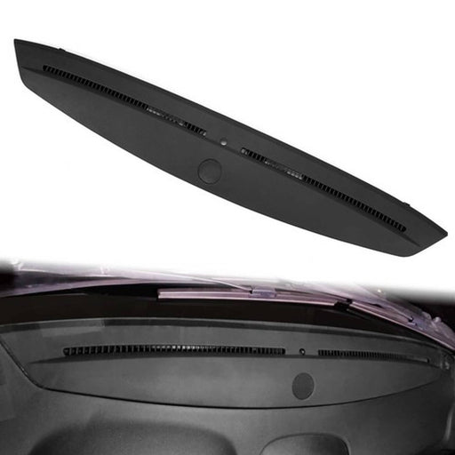 DURAFORCE Black Dash Pad Trim Defroster Panel for 2003-2007 Cadillac CTS 2004-2006 SRX