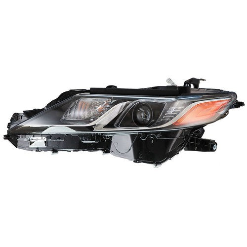 DURAFORCE For Toyota Camry L/Le/Se 2018-2019 Headlight Lamp Black Housing Driver Left Side