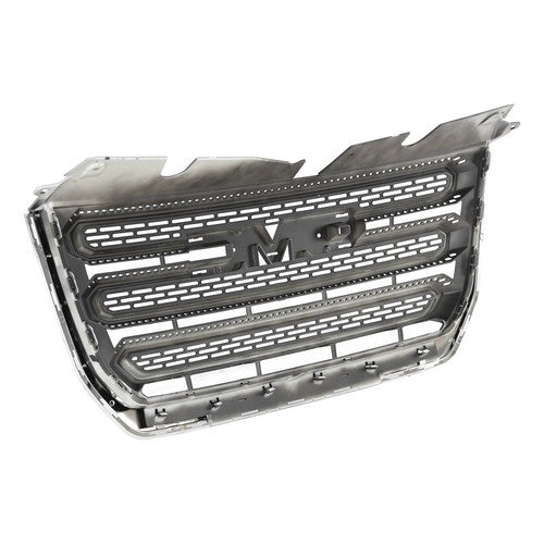 DURAFORCE 23379208 Front Grille Chrome Frame Black Mesh for GMC Terrain SL SLE 2016-2017