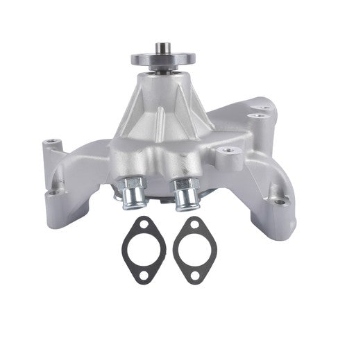 DURAFORCE High-volume Aluminum Long Water Pump Satin Finish for Chevy BBC 396 402 454 502