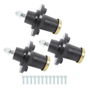 DURAFORCE 3 Pack Spindle For Husqvarna Z248F MZ48 48-Inch Deck 539131898 532174375 Mower