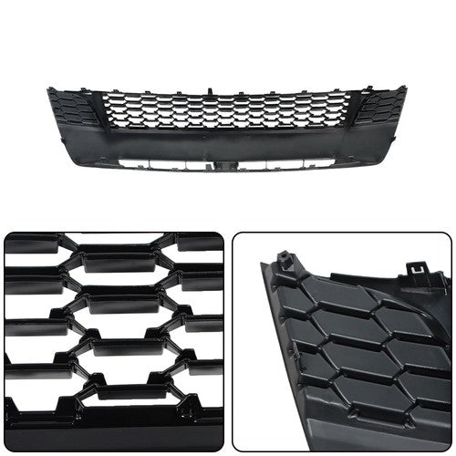 DURAFORCE Replacement Parts Front Bumper Lower Grille Black For Toyota Sienna SE 2018-2020