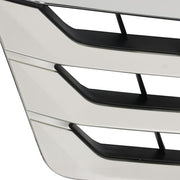 DURAFORCE Silver Mesh New Front Grille Bumper Upper For Subaru Outback 2010-2012 Plastic