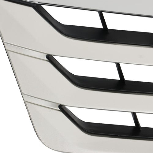 DURAFORCE Silver Mesh New Front Grille Bumper Upper For Subaru Outback 2010-2012 Plastic