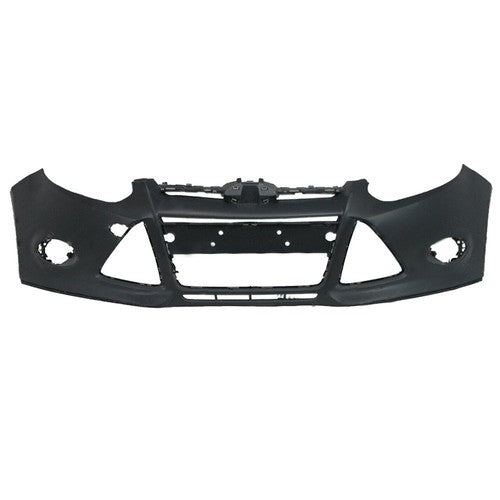 DURAFORCE Front Bumper Cover For 2012 2013 2014 Ford Focus Sedan w/ Tow Hole New Primered