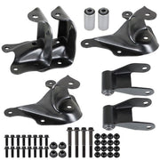 DURAFORCE Rear Suspension Leaf Spring Shackle & Bracket Kit For Ford Ranger 1986-1997
