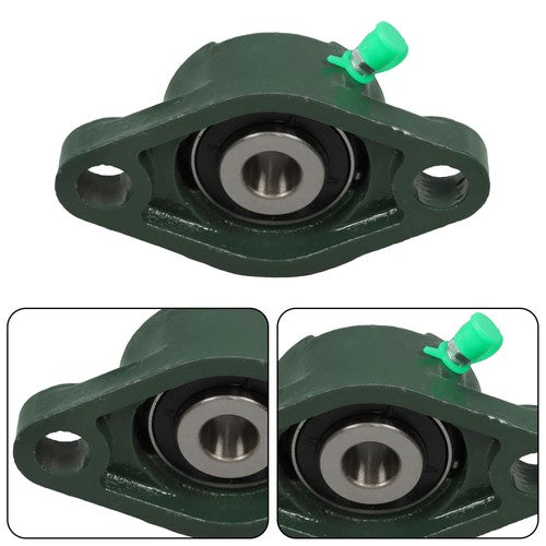DURAFORCE 10Pcs UCFL201-8 Pillow Block Bearing 1/2" Bore 2 Bolt Flange Mounted New