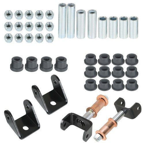 DURAFORCE Golf Cart Front End Repair Kit For Club Car DS 1993+ Gas and Electric