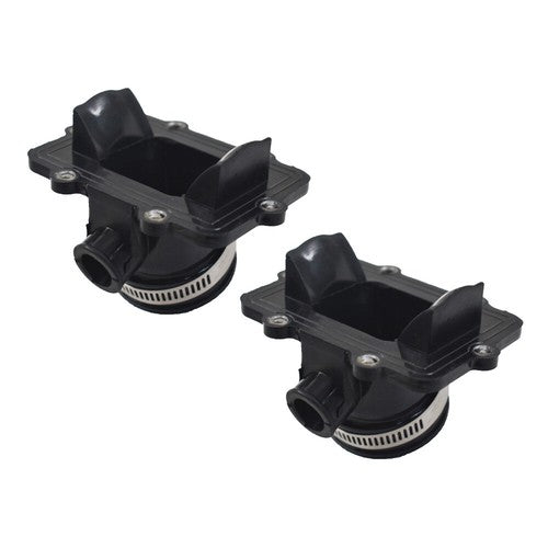 DURAFORCE 2X Carb Intake Manifold Boots 420867880 For Ski-Doo Deluxe MXZ 600 420867882