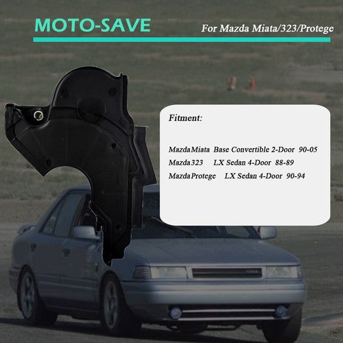 DURAFORCE Engine Timing Cover Fit For Mazda Miata Protege 1988-2005 1.8L B66010521B