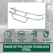 DURAFORCE For EZGO TXT/Medalist Golf Cart 1996-2013 Stainless Bumper Brush Guard