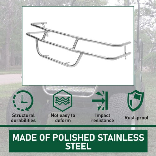 DURAFORCE For EZGO TXT/Medalist Golf Cart 1996-2013 Stainless Bumper Brush Guard